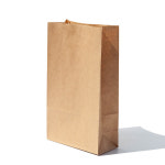 1000개 매장 상품 포장 크라프트지 종이 각대봉투 (중) 빵봉지 : 오유팩