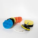 자동차 고급 전동드릴용 광택기 광택패드 전동드릴 차량 자동차 패드 기 세차장 광택 폴리싱 : 티엔굿커머스