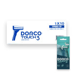 도루코 터치3 터치쓰리 일회용 면도기 40개 1입 폴리백 40봉 휴대용 여행용 : 길인터내셔널