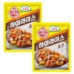오뚜기 하이라이스소스 1kg x 2개 과립형 : 에끌라마켓