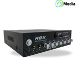 블루투스앰프 카페 오디오 매장용앰프 소형 올인원 업소용 미니 매장엠프 REX-202 : 영서미디어