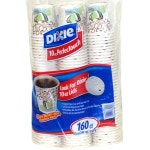 Dixie 종이컵 10온스 160개입 비접촉 핫컵 783837 : 콰트로아