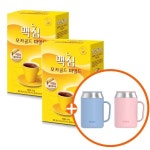 메온셀 맥심 솔루블모카200T(사은품 X), 블랙스틱커피(설탕/프림X) : 포챌린지