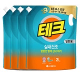테크 실내건조 액체 일반 리필2L 4개 : 쇼핑서점