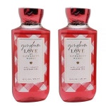 배쓰앤바디웍스 Bath & Body Works Gingham Love 샤워 젤 선물 세트 283.5g(10온스) 2팩 (깅엄 러브) : 넥스유로2