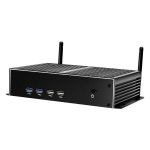 미니PC 미니컴퓨터 데스크탑 XCY-팬리스 산업용 미니 PC 인텔 코어 i7 5500U 2x GbE LAN 6x COM RS232 HDMI VGA USB 지원 WiFi 4G LTE... 