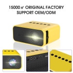 미니빔 프로젝터 스마트빔 Xiaomi YT500 미니 홈 시어터 휴대용 시네마 3D LED 비디오 유선 동기화 안드로이드 IOS 스마트 폰 1080P 4K... 