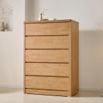 수납가구 킹형 5단 5칸 서랍장 1000 1colors 서랍정리 : -편안