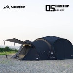 ShineTrip Outdoor Tent PU3000MM Waterproof Silver Coated Camping Shade Dome Tent Dome Canopy Rain An : 제이제이 팩토리