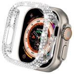 KADES 워치 케이스 울트라 2/울트라 49mm 액정보호필름 풀 다이아몬드 블링 크리스탈 샤이니 하드 PC (투명 49mm) 553637 : MOA해외마켓 7th