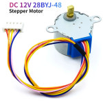 DIY용 2개 리드 모터 12V 28BYJ ARDUINO 4상 스테퍼 48 25CM : 리을트리6
