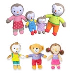 추피와 두두 역할놀이 봉제인형 2종 선택 (추피패밀리 4종/추피프렌즈 3종) : 주식회사 북하우스