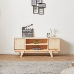 가구산책 원목 사이드서랍 거실장 1200 H5809 : Opensky