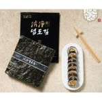 두꺼운 무조미 구운 김밥김 넙도김(26gx5봉,장관상 수상 프리미엄... 국내산 104533 {매장정품}1_두꺼운 김밥김 5봉(50매)  완도유진수산 : 시작4