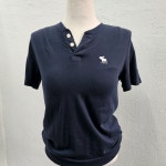 ABERCROMBIE FITCH 유럽수입 반팔 티 여 55 J3495 : 스카이빈티지