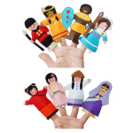 토독 세계여러나라 다문화 손가락 인형 동화 장난감 역할 어린이집 구연 인형놀이 연극 손가락인형 유아 어린이 : 맘앤아이샵