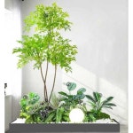 실내조경 인조 화단 카페 조형물 테라스 마당 난디나 도메스티카 소규모 조경인기 모델 : 모다mall3