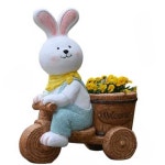 정원 토끼 인형 야외 인테리어 장식 마당 조형물 토끼 형제 : 모다mall3