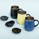 코지핸드 스텐 진공 머그컵 460ml 3색상 : 쑥부쟁이다