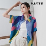 #(수정샵)[플리츠31]패턴 플리츠 블라우스 자켓 : 주식회사 케이티알파