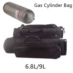 9L 8L 에어 CO 가방 보호 탄소 PCP 섬유 페인트 HPA 실린더 소프트 탱크 블랙 : 리을트리7