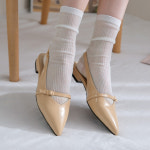 카멜라 메리제인 슬링백(2cm) : 분홍코끼리