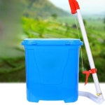 다용도 사용 비료 살포기 퇴비 입제 씨앗 농업용 경량 튼튼한 다기능 노동력 절약 등 운반 양동이 포함 25L 40x43cm : chsua1267