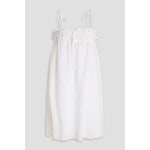 가니 러플 브로데리 앙글레즈 코튼 커버업 F8079 151BRIGHTWHITE White 46376663162836092 : 페칭