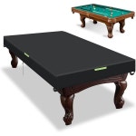 GEMITTO 당구대 커버 손잡이가 있는 당구 테이블 커버 버클... 실내 실외 수영장 테이블 커버 방수 2.2m789피트 당구대 스누커용 : 레릭03