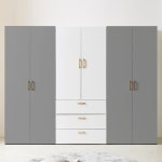 원목 손잡이 3단서랍 도어 옷장 800 드레스룸옷장 큰 : 보배진가구