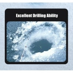 브러시리스 무선 그라운드 드릴 리튬 배터리 전기 합금 그라운드 드릴 겨울 드릴링 얼음 농장 심기 시추공 5000W : H and Y