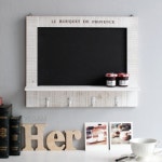 프로방스 칠판선반(화이트) 빈티지 : 메종드한량