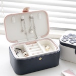 플라워 주얼리 보석함 악세서리 수납 선물용 보관함 : 도매형