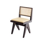 PU가죽 카페라탄의자 팔걸이없는 북유럽 체어 식탁 : 새로홈가구