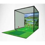 개인 골프 연습장 미니 야외 연습 정원 스크린 매트 치핑네트 그물망 옥상 타석 텐트 : 세연글로1
