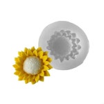 비누 곰팡이 꽃 모양 장식 공예 애호가 제작 1. for Sunflower J1259 : 쇼핑나에게1호점