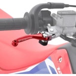 일본 직배송 ZETA Racing G5054 CRF125F 피벗 레버 세트 FP 3개 손가락 앞으로 가역 위치 무단계 조정 단조 고강도 알루미늄 합금... 