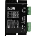 모터 드라이브 DM320S 2상 스테퍼 모터 드라이버 18-40VDC 0.3-2.네마17 스테퍼 모터 컨트롤러 각인기용 2A : 마라베스트샵