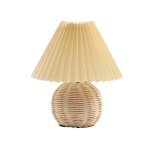 따뜻한 라탄 플리츠 밝기조절 무드 테이블 스탠드 촬영 중학생 충전식 독서 : 쇼핑의 즐거움 준희스토어