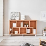 거실 서재 유니크 디자인 인테리어장 넓은 와이드 책장 고급 실속 진열 인기 : 퍼니셀컴퍼니