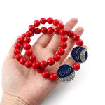 원피스 샹크스 흰수염 에이스 마르코 해적 펜던트 키링 열쇠고리 굿즈 일본 캐릭터 포트가스 D 레드 비즈 목걸이 크리에이티브 코스프레 액세서리... 