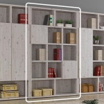 거실 서재 북유럽 디자인 1단 선반 도어 수납장 책장 1200 추천 세련된 심플 : 퍼니셀컴퍼니