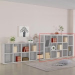 거실 서재 다용도 수납 진열대 3단 와이드 책장 2000 고급 세련된 인테리어 인기 : 퍼니셀컴퍼니