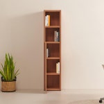 좁은공간 좁은틈 슬림 진열대 긴도어 5단 틈새책장 430 거실 깔끔한 가구 모던 : 퍼니셀컴퍼니