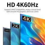 Unnlink 4K DisplayPort-HDMI 어댑터 DP 남성-여성 HDMI 변환기 그래픽 카드 PC 노트북-HD TV 모니터 프로젝터 : 와이드다이렉트샵