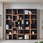 아파트 신축 거실 서재 다용도 수납장 진열장 책장 세트 모던 고급 홈인테리어 : 퍼니셀컴퍼니