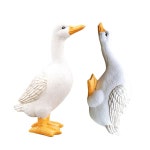 동물 오리 장식 인형 수지 농장 모델 모형 1. White : 쇼핑영스13호점