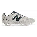 New Balance 남성용 442 V2 프로 FG 축구화 회색 물질과 블랙탑이 있는 콘크리트 : 빌리언10