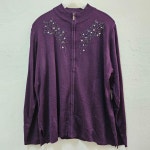 MMT 유럽수입 집업 가디건 여 XL J3526 : 스카이빈티지