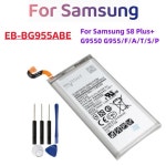 삼성 갤럭시 S8 Plus 용 배터리 EB-BG955ABA EB-BG955ABE G9550 S8Plus SM-G9 SM-G955 G955 3500mAh 교체 용 배터리  무료 도구... 